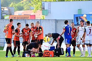 Jn Maslo, Oliver Lutern, Alexander Moji, Luk Fabi, Filip Lich, Ingrida Nagyov, tefan Gerec, Tibor Letko a Adam Morong. |  autor: Rudolf Makurica