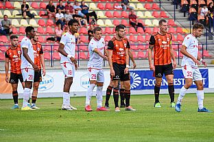 Alexander Moji, Rash Rahim Ibrahim, Marko Kelemen, Kelvin Spencer Pires, Njegow Kupusovi, Martin Regli, Matej Madlek, Jn Maslo a imon Miuda. |  autor: Rudolf Makurica