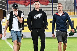 Kristf Domonkos, Marek Zsigmund a Adam Morong. |  autor: Rudolf Makurica