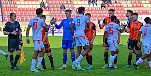 Kelvin Spencer Pires, Marek Zsigmund, Dominik apaj, Chinonso Emeka, Alexander Seleck, Mat Mal, Reuben Yem, Michal Kukuka, Kristf Domonkos a Philip Elayo Azango. |  autor: Rudolf Makurica