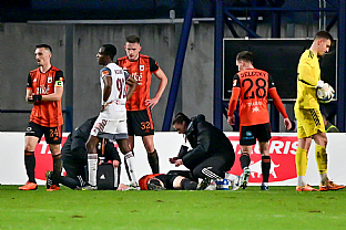 Marek Zsigmund, Mark Assinor Osei, Mat Mal, Oliver Lutern, Ingrida Nagyov, Alexander Seleck a Tom Frhwald. |  autor: Rudolf Makurica