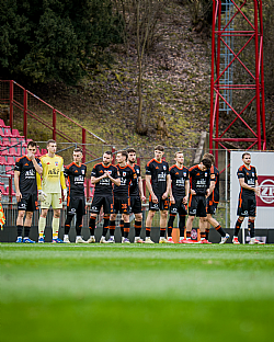 MFK Ru�omberok pred z�pasom |  autor: Matej Sagan