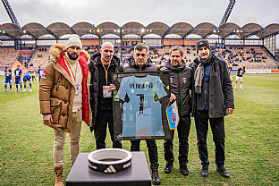 Ivan Kmotr�k ml., R�bert Vittek, �ubom�r Kub��, Tom� H�bschman a �ubom�r Golis. |  autor: Matej Sagan