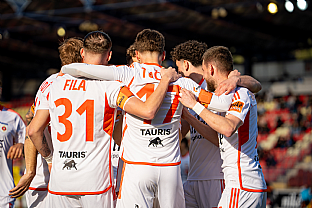 Jan Hlad�k, Luk� Fila, Adam Tu�n�, Martin Ba��k a Timotej M�dry. |  autor: Matej Sagan