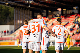 Alexander Seleck�, Luk� Fila, Adam Tu�n� a Alexander Moj�i�. |  autor: Matej Sagan